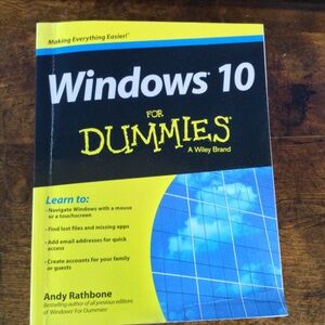 Windows 10 For Dummies Book